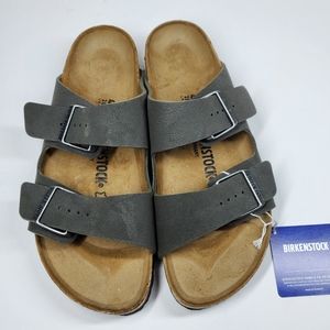 New Birkenstock Arizona Brushed Emerald Green